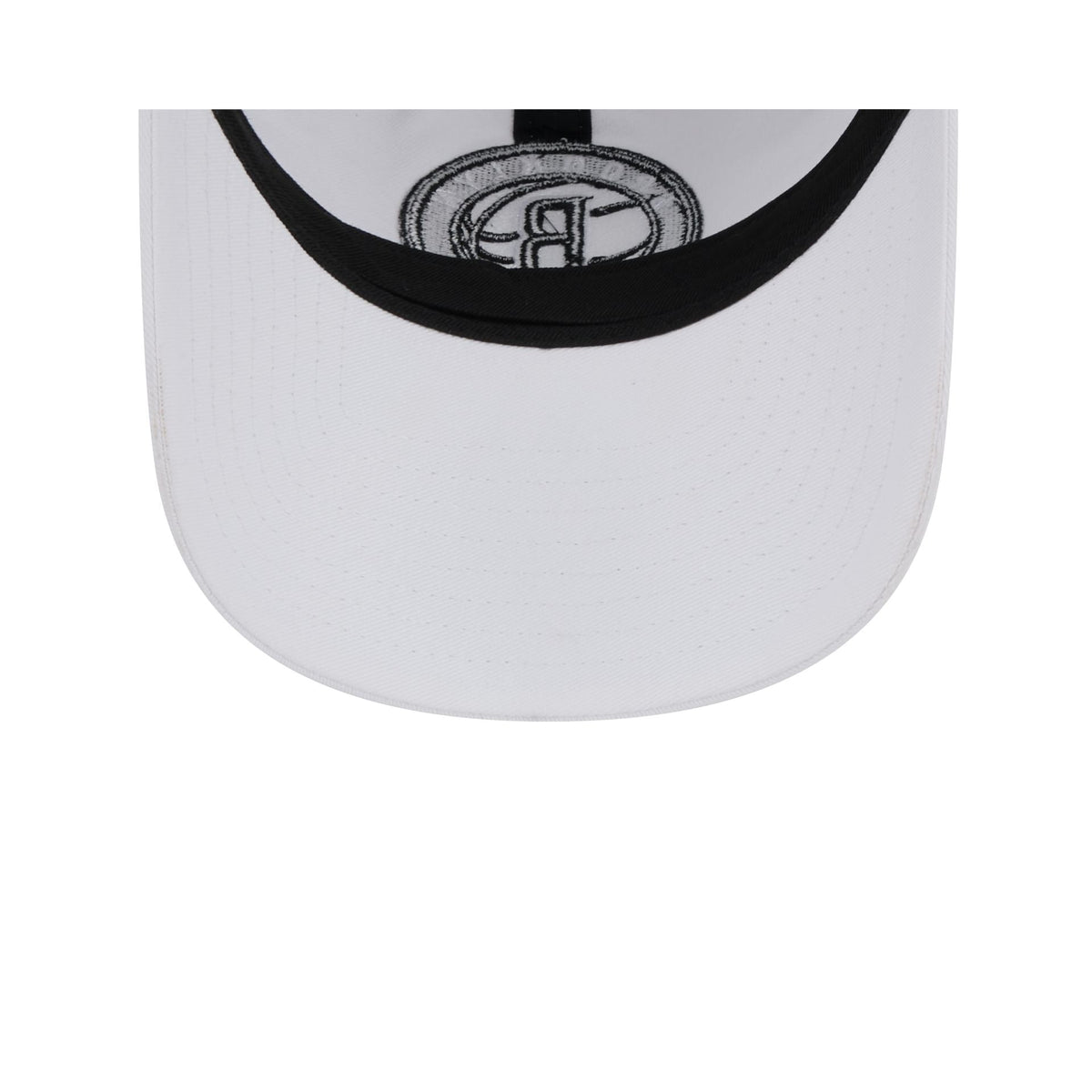 Brooklyn Nets White 9TWENTY Adjustable Hat