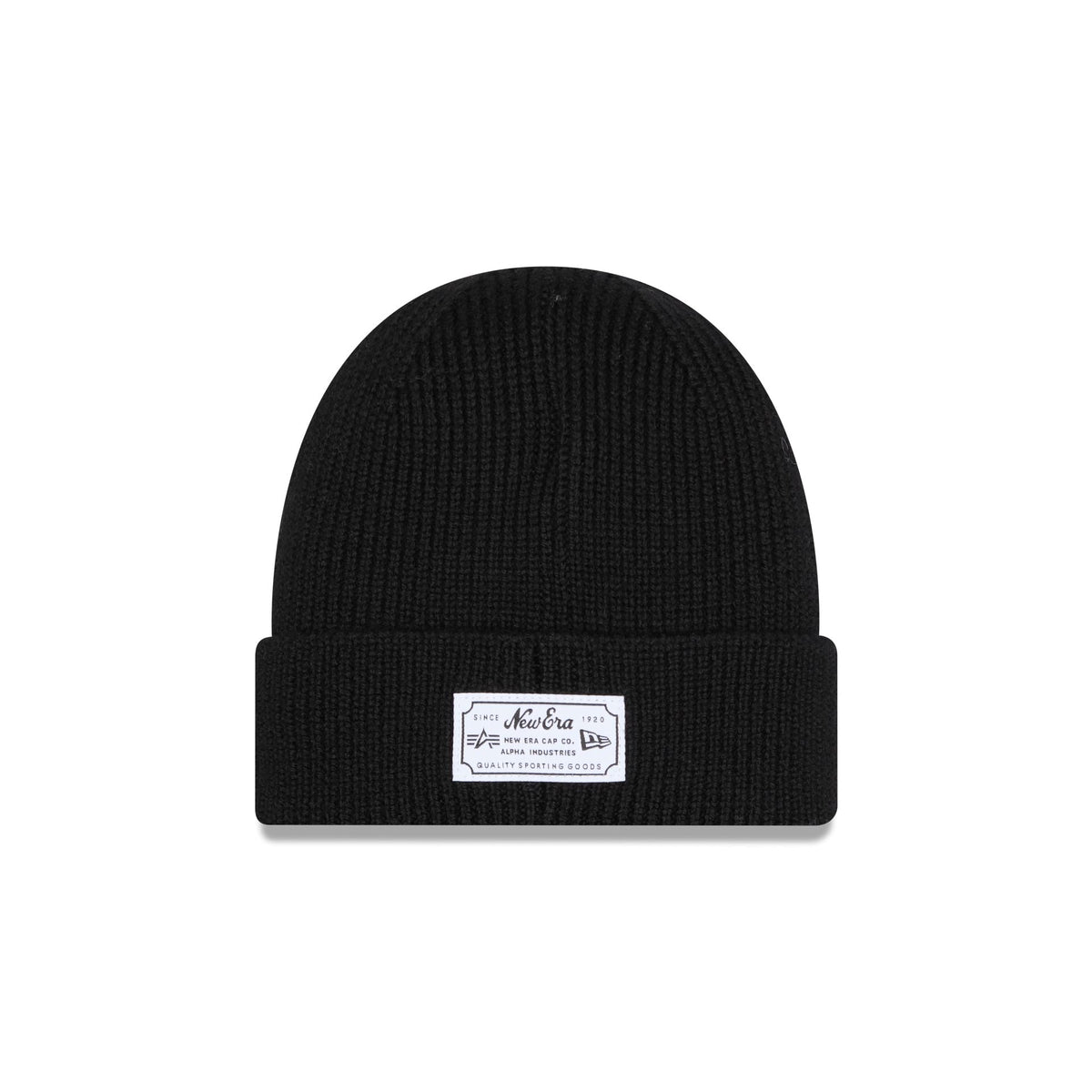 Alpha Industries x Las Vegas Raiders Black Cuff Knit Hat