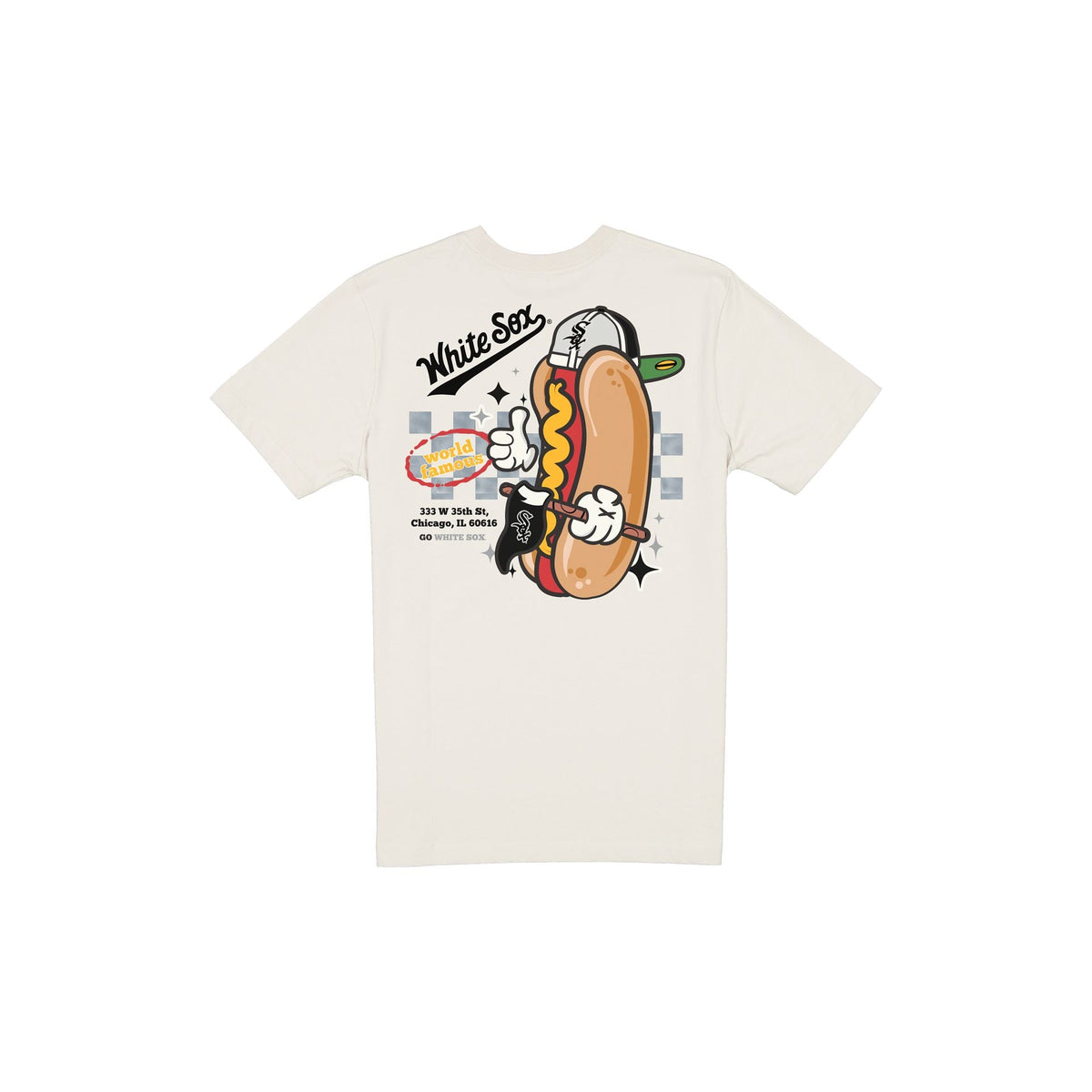Chicago White Sox Game Day Ballpark Hot Dog T-Shirt