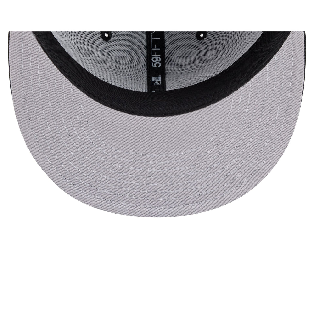 Denver Broncos Black and White Basic 59FIFTY Fitted Hat