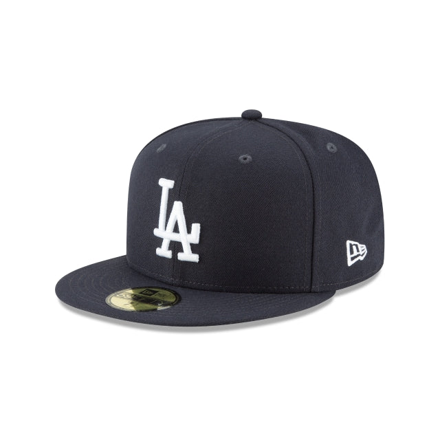 Los Angeles Dodgers Navy Basic 59FIFTY Fitted Hat