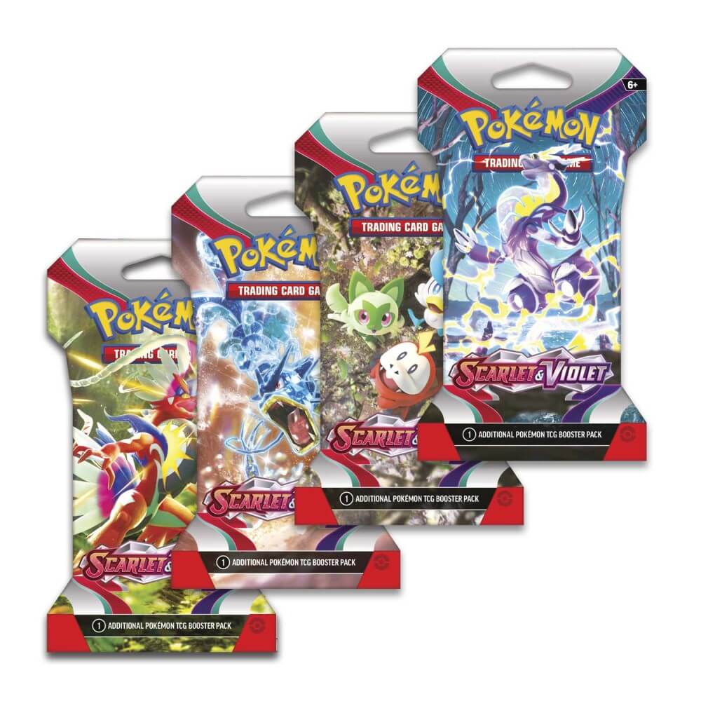 🔥2026 Christmas Gift🎄: Scarlet & Violet - Base Set Sleeved Booster Pack
