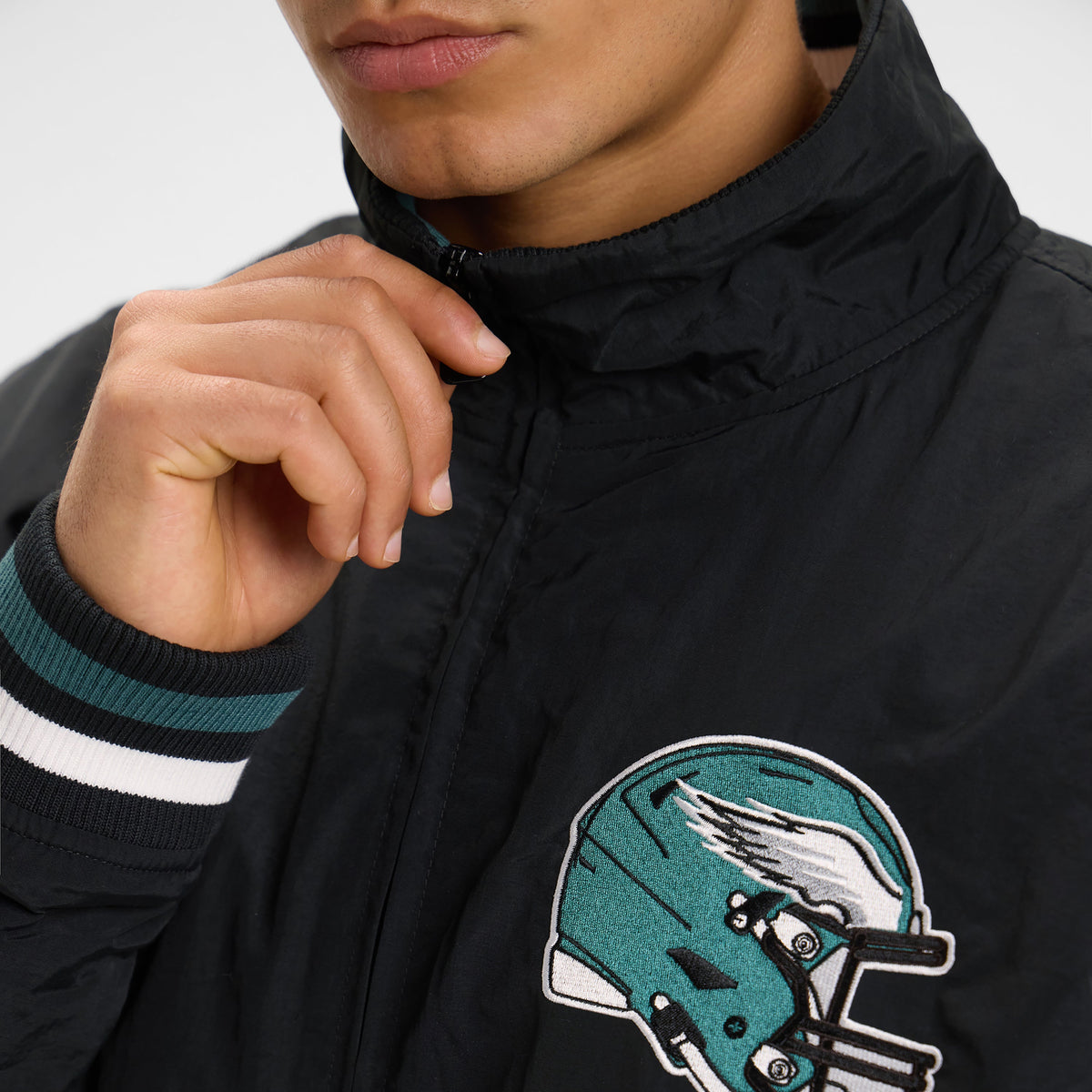 Detroit Tigers Throwback Nylon Jacket