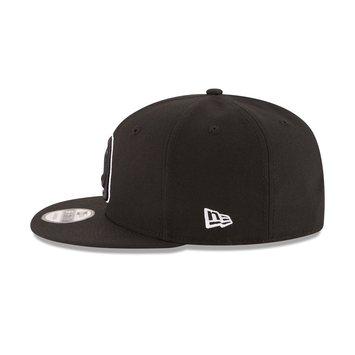 Atlanta Hawks Basic Black & White 9FIFTY Snapback Hat
