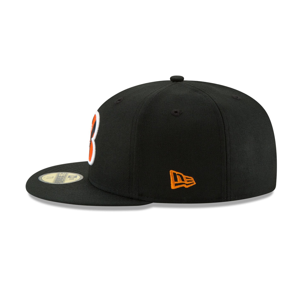 Cincinnati Bengals Basic Black 59FIFTY Fitted Hat