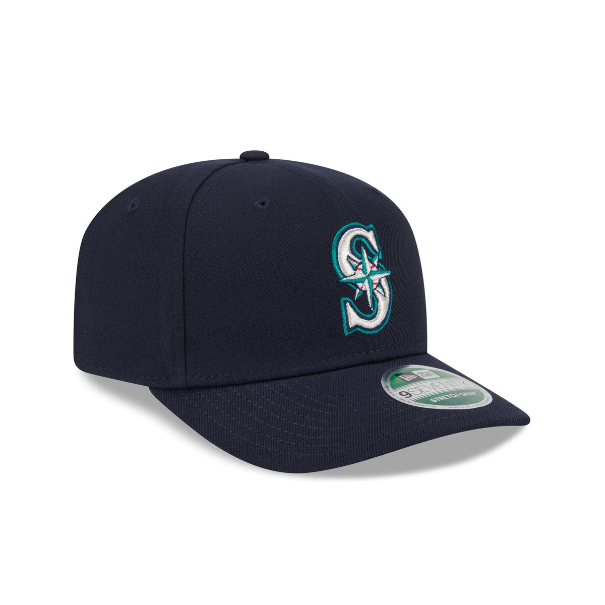 Seattle Mariners Game Authentic Collection 9SEVENTY Stretch-Snap Hat