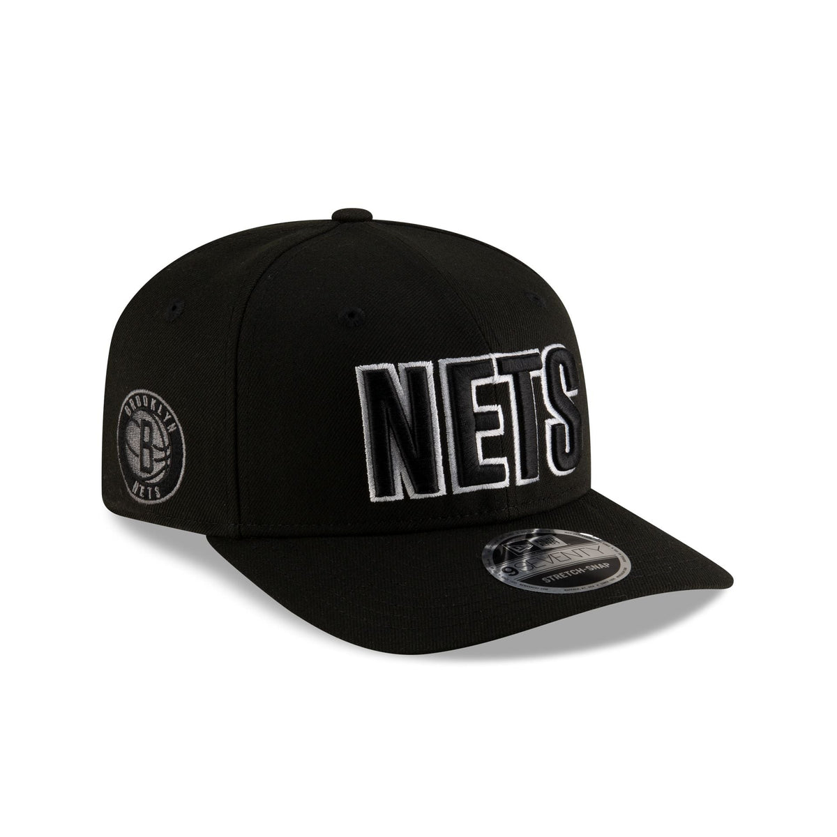 Brooklyn Nets 2025 Statement Edition 9SEVENTY Stretch-Snap Hat