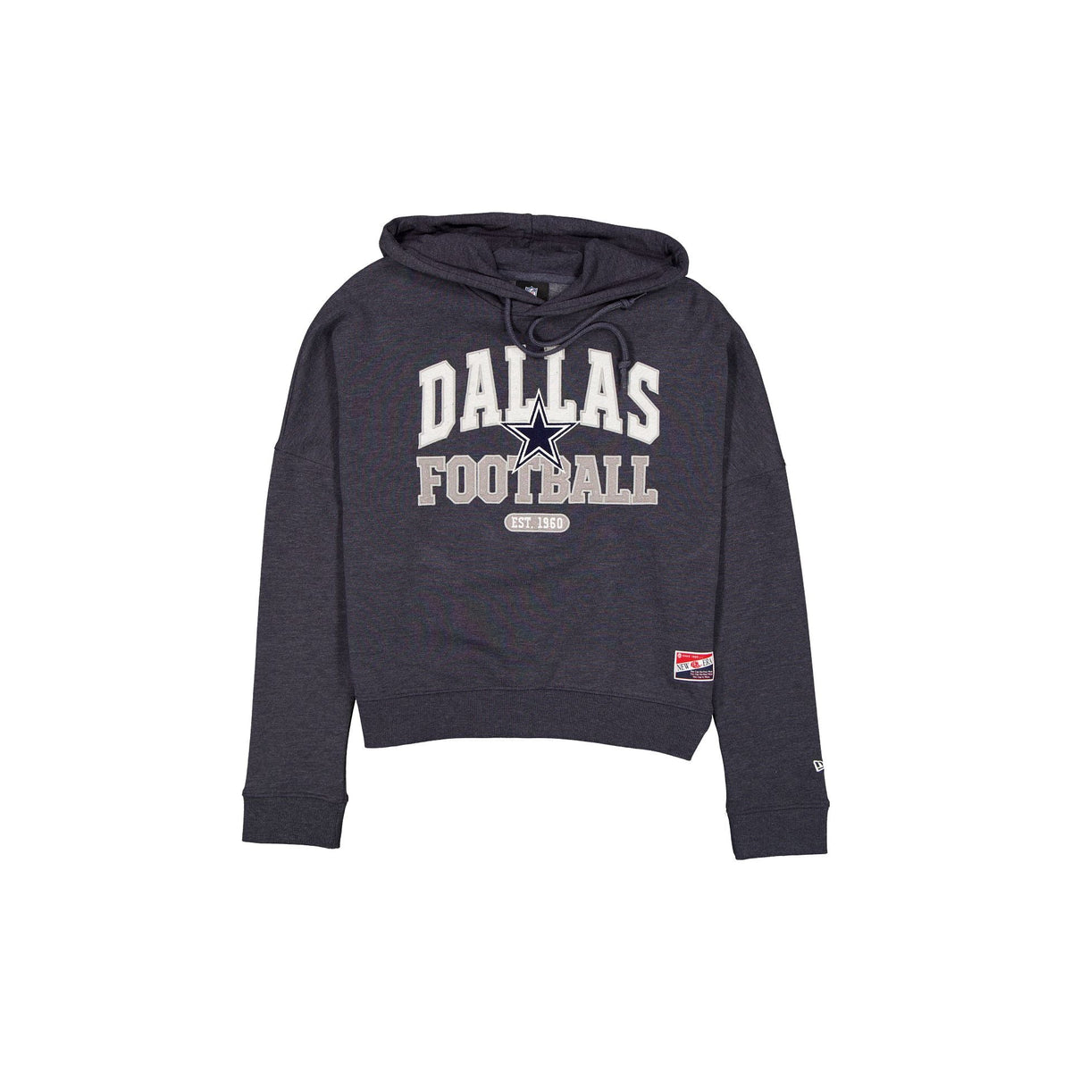 Dallas Cowboys Throwback Women's Glitter Hoodie