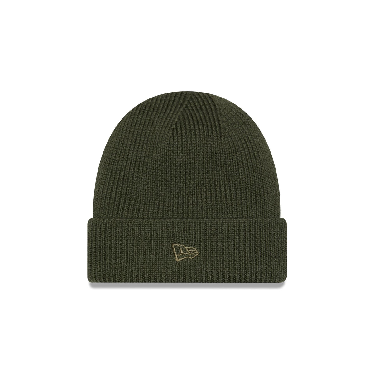 Alpha Industries x Los Angeles Dodgers Olive Green Cuff Knit Hat
