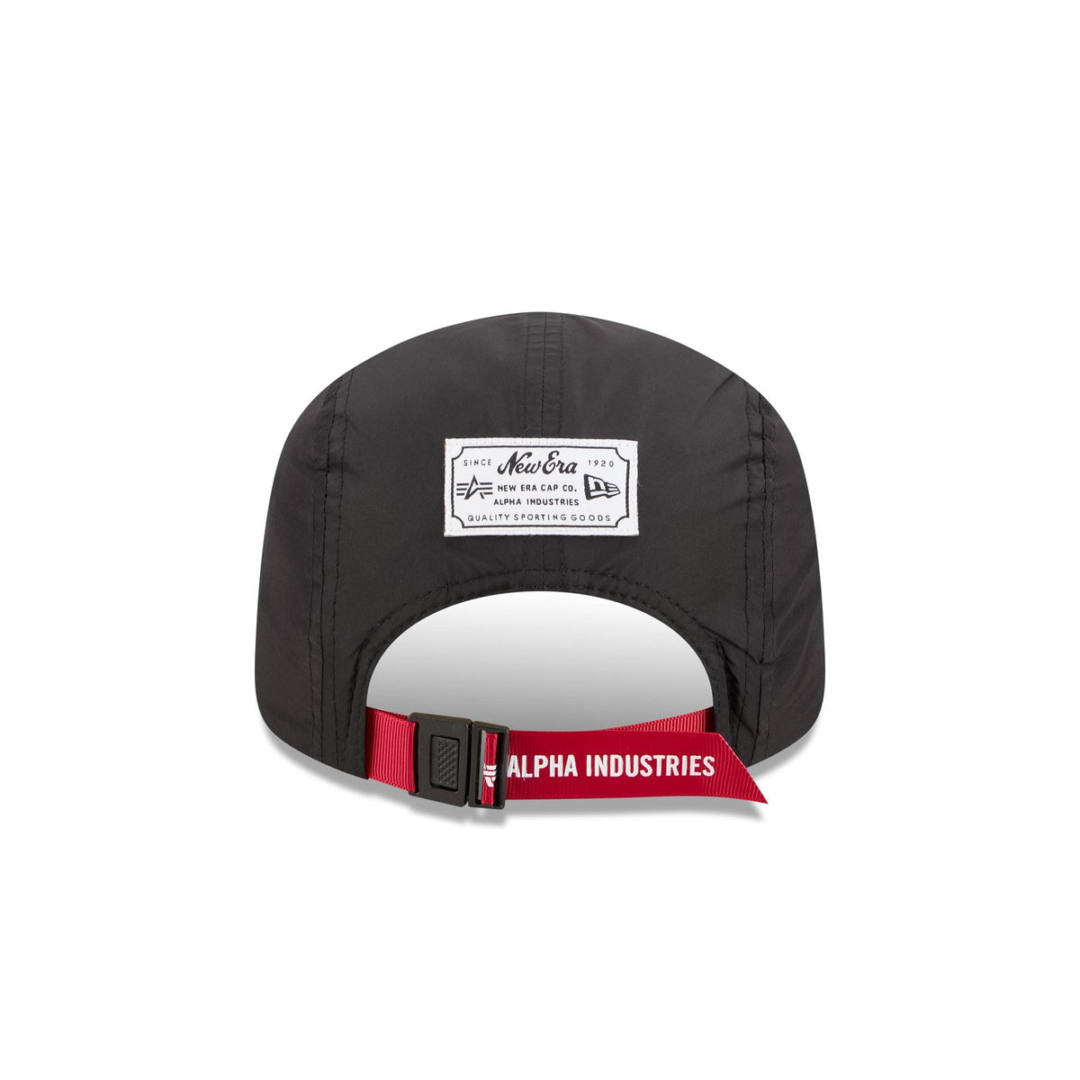 Alpha Industries x New York Giants Black Runner Adjustable Hat