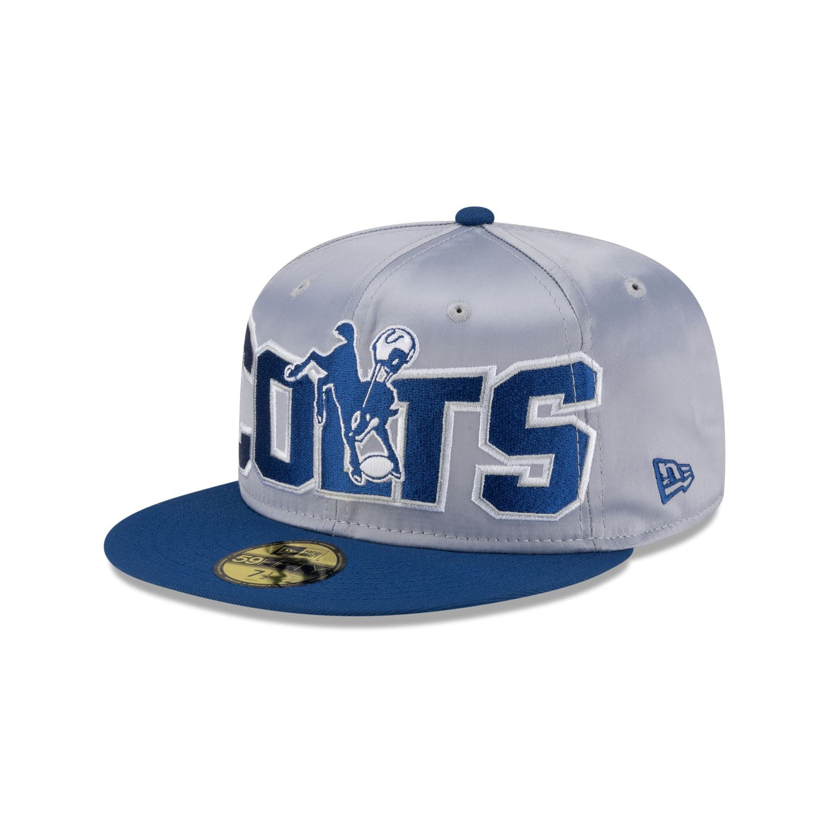 Indianapolis Colts Bold Satin 59FIFTY Fitted Hat