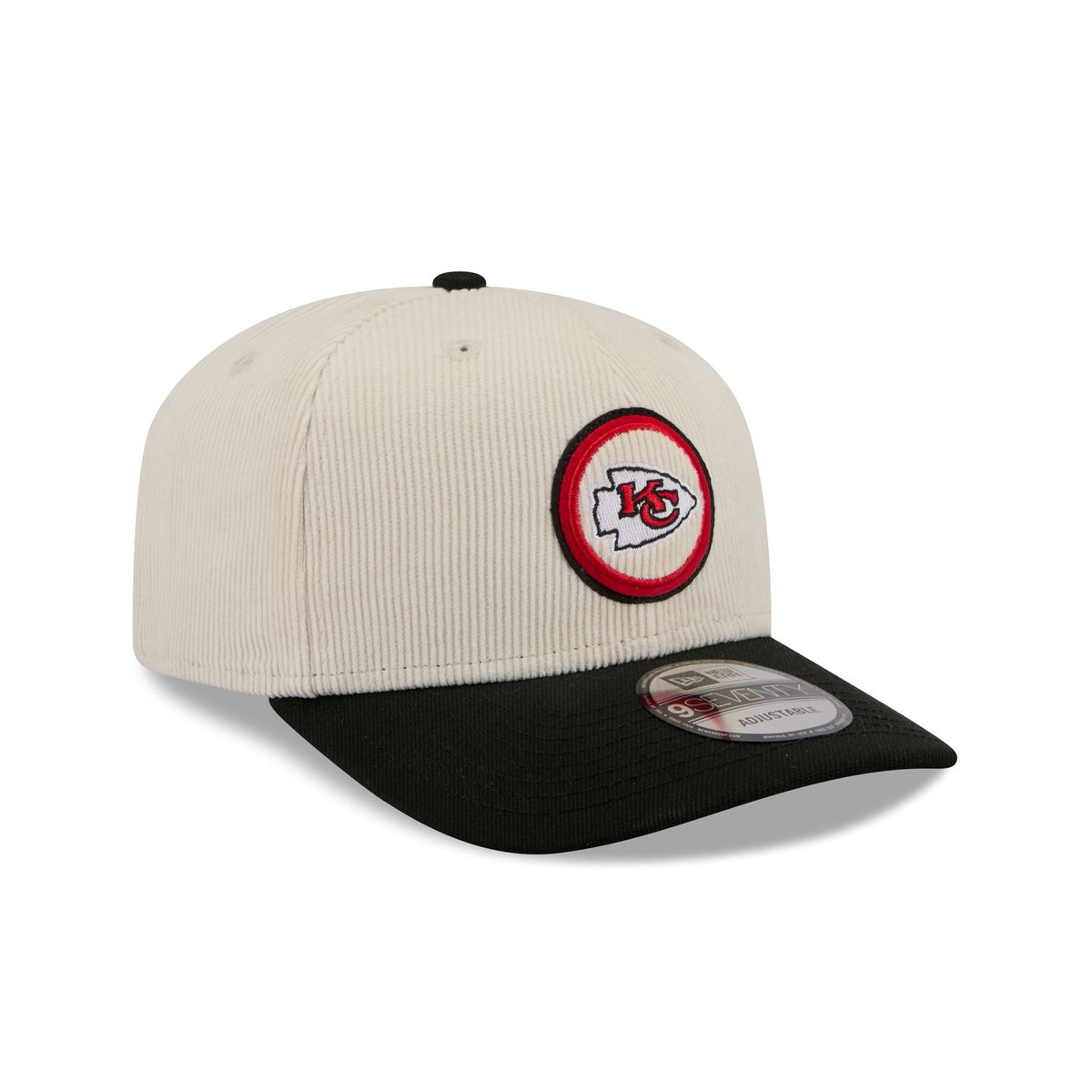 Kansas City Chiefs Loyal Corduroy 9SEVENTY Stretch-Snap Hat