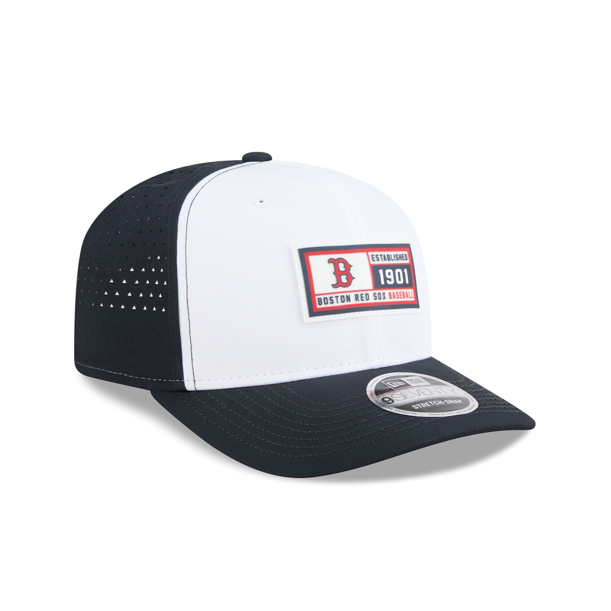 Boston Red Sox Est. Patch 9SEVENTY Stretch-Snap Hat
