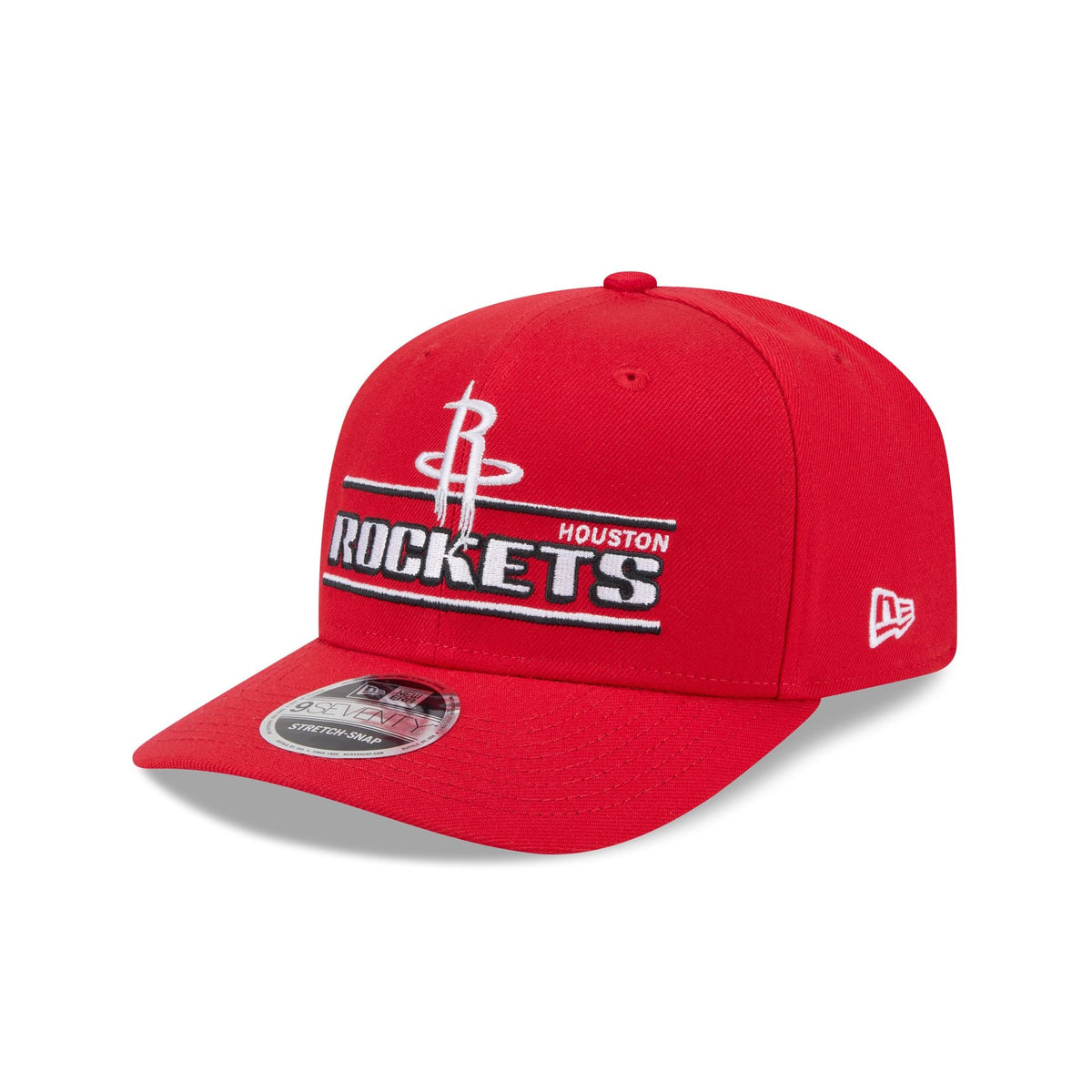 Houston Rockets Stated 9SEVENTY Stretch-Snap Hat