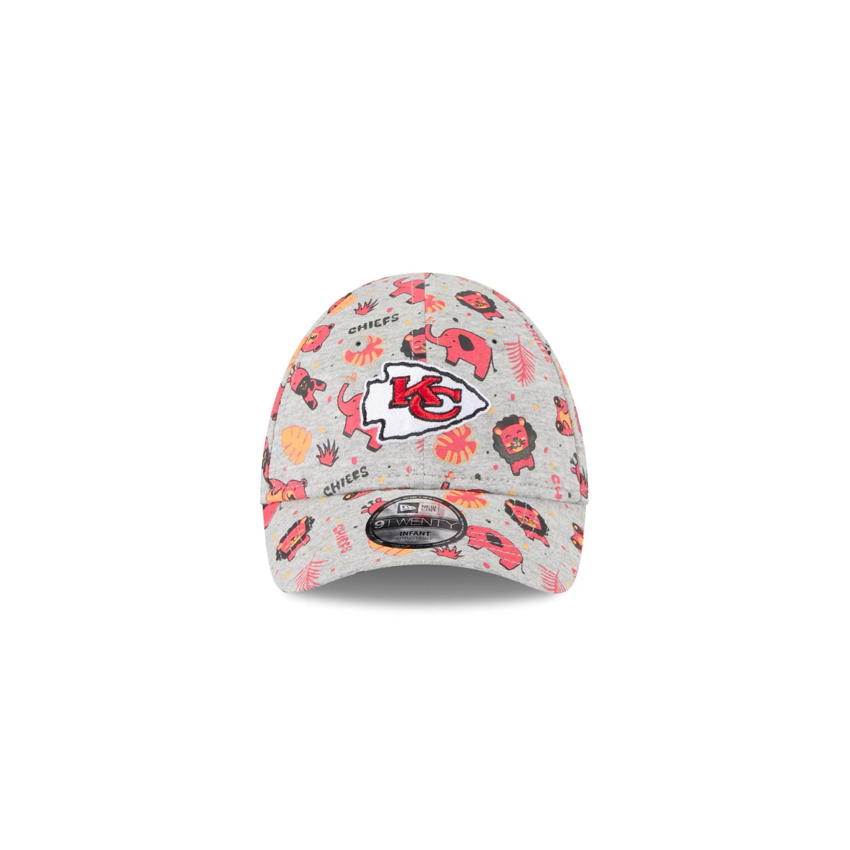 Kansas City Chiefs Kids Animal 9TWENTY Adjustable Hat