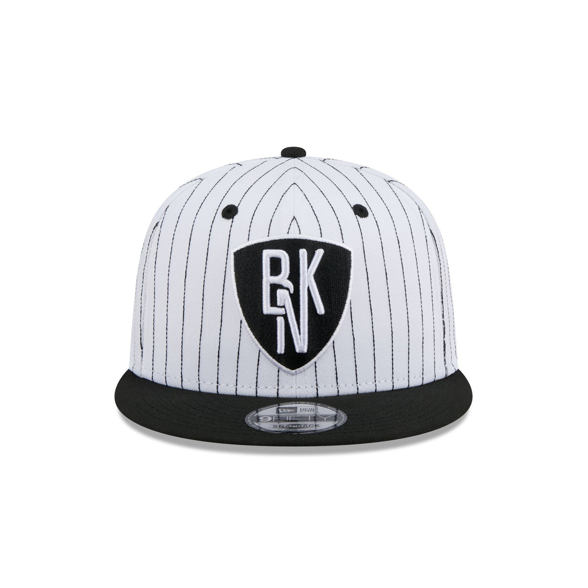 Brooklyn Nets Deceptor Pinstripe 9FIFTY Snapback Hat