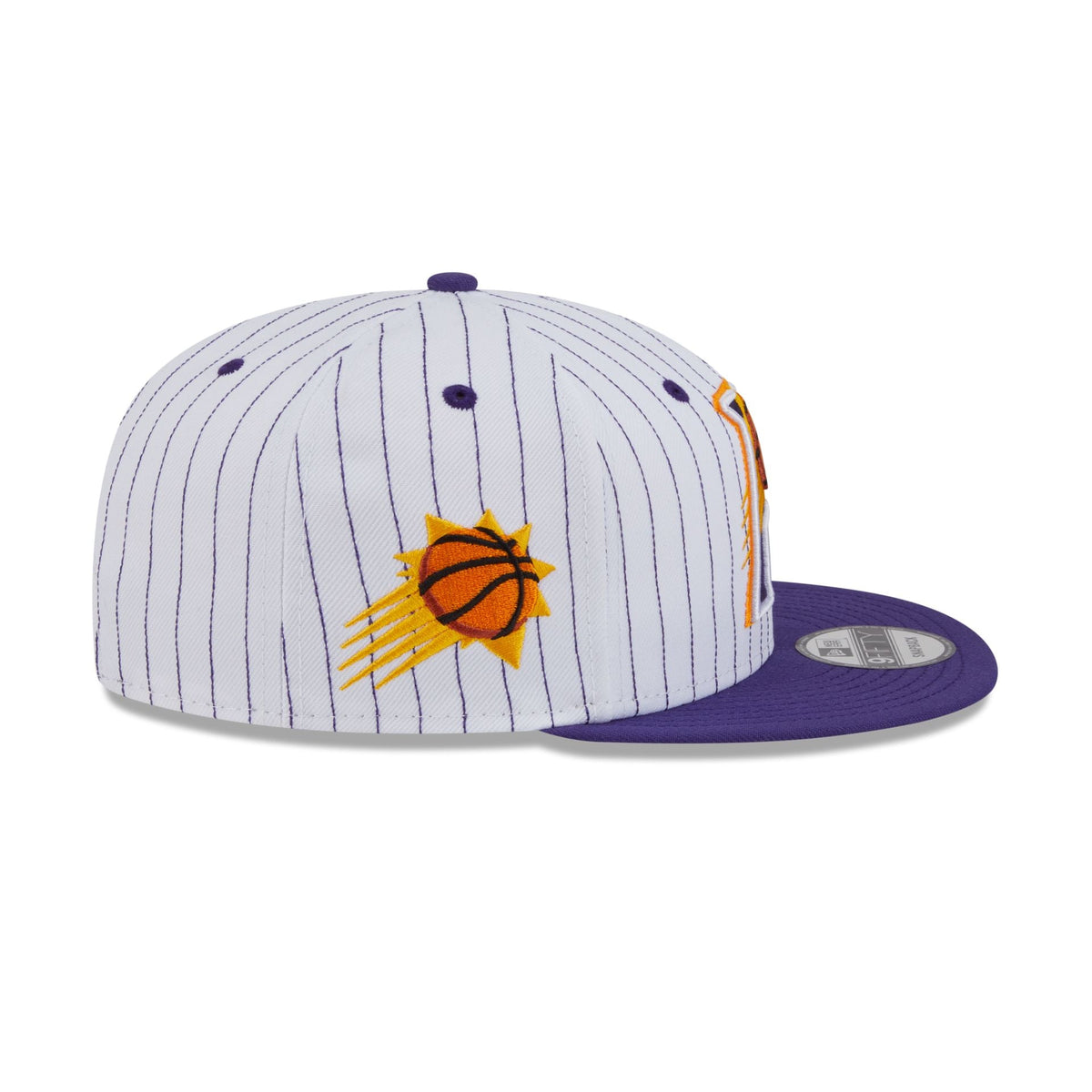 Phoenix Suns Deceptor Pinstripe 9FIFTY Snapback Hat