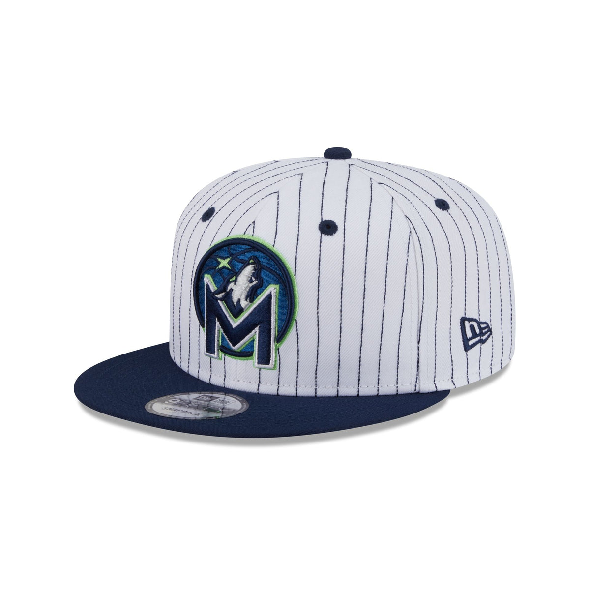 Minnesota Timberwolves Deceptor Pinstripe 9FIFTY Snapback Hat