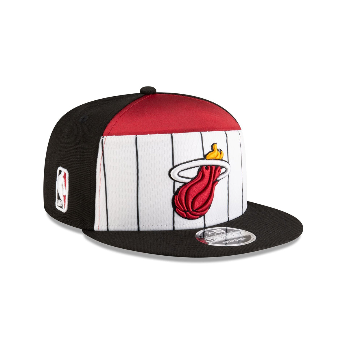 Miami Heat 2025 Tip-Off Split Panel 9FIFTY Snapback Hat