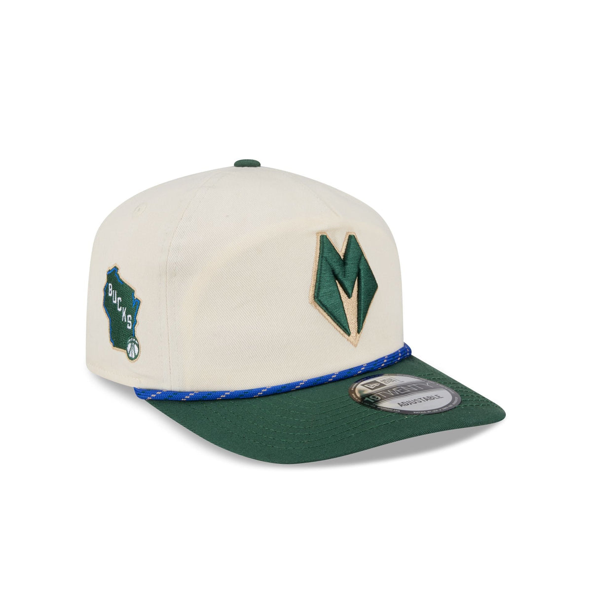 Milwaukee Bucks 2025 City Edition 19TWENTY Adjustable Hat