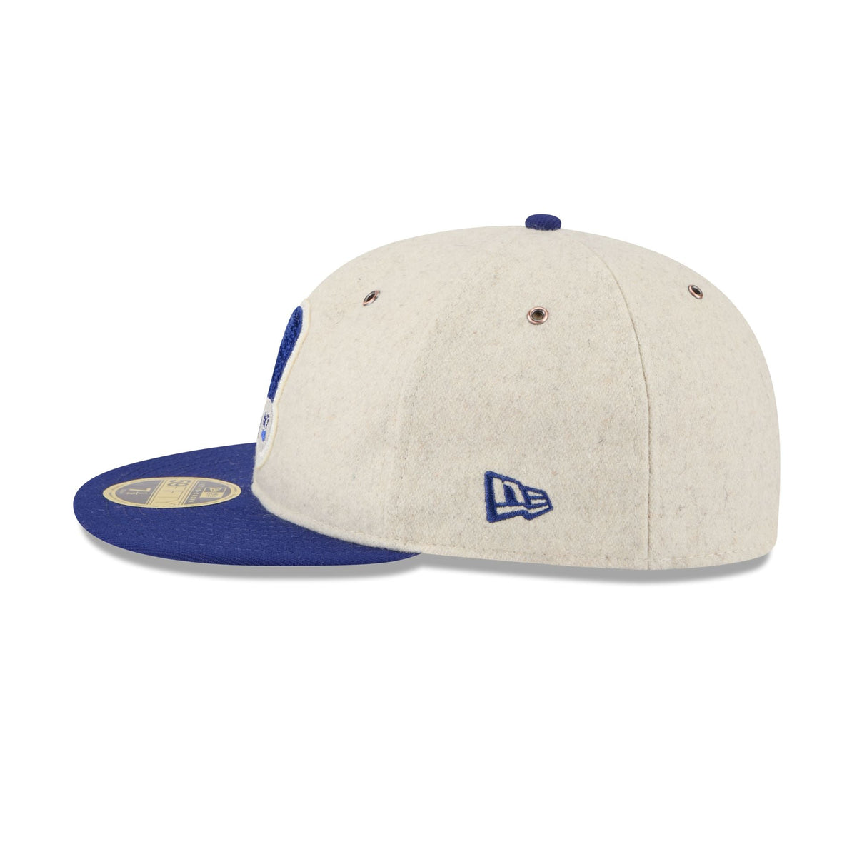 Brooklyn Dodgers Wool Letterman Retro Crown 59FIFTY Fitted Hat