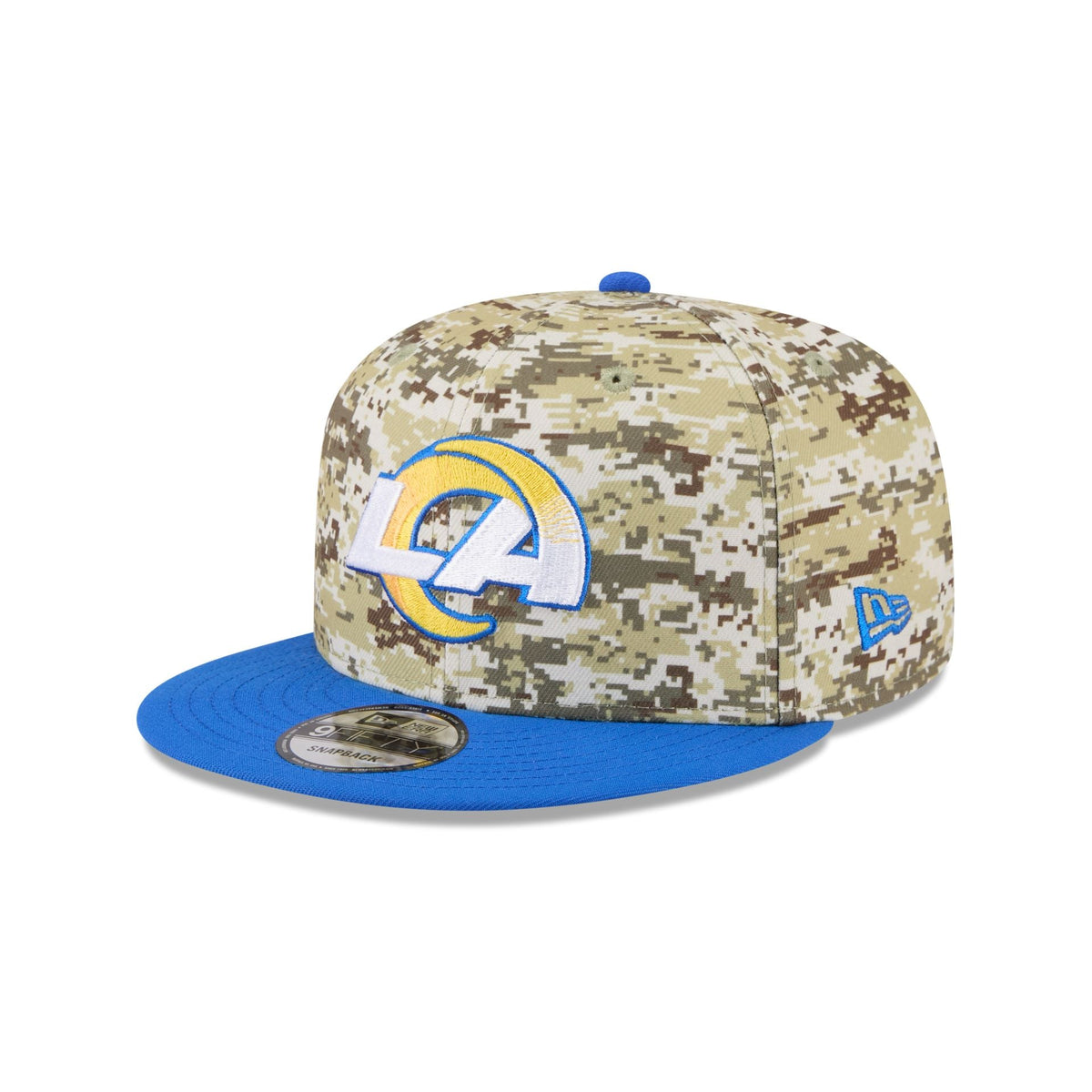 Los Angeles Rams 2025 Salute to Service Fan Gear 9FIFTY Snapback Hat