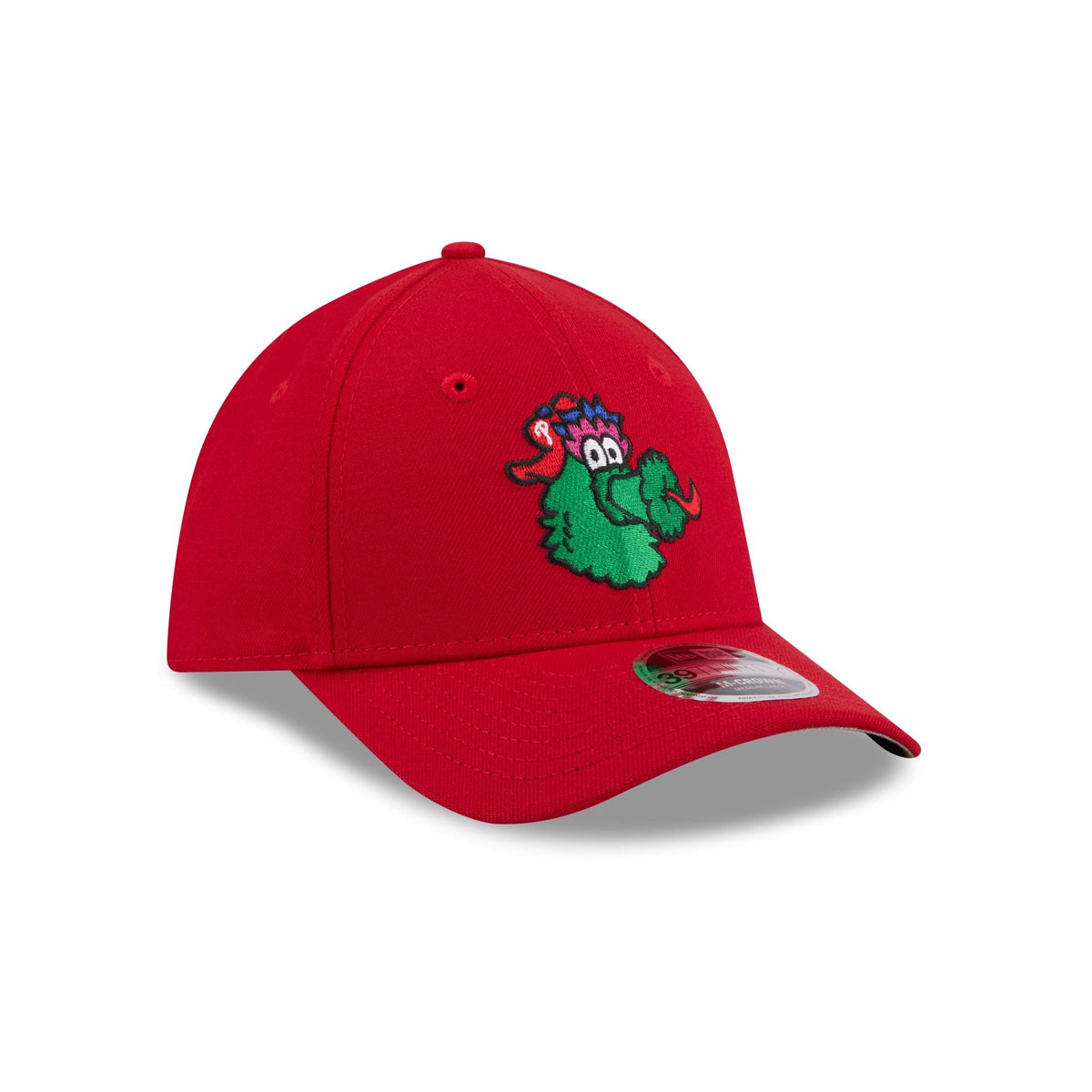 Philadelphia Phillies Team Mascot 39THIRTY M-Crown Stretch Fit Hat