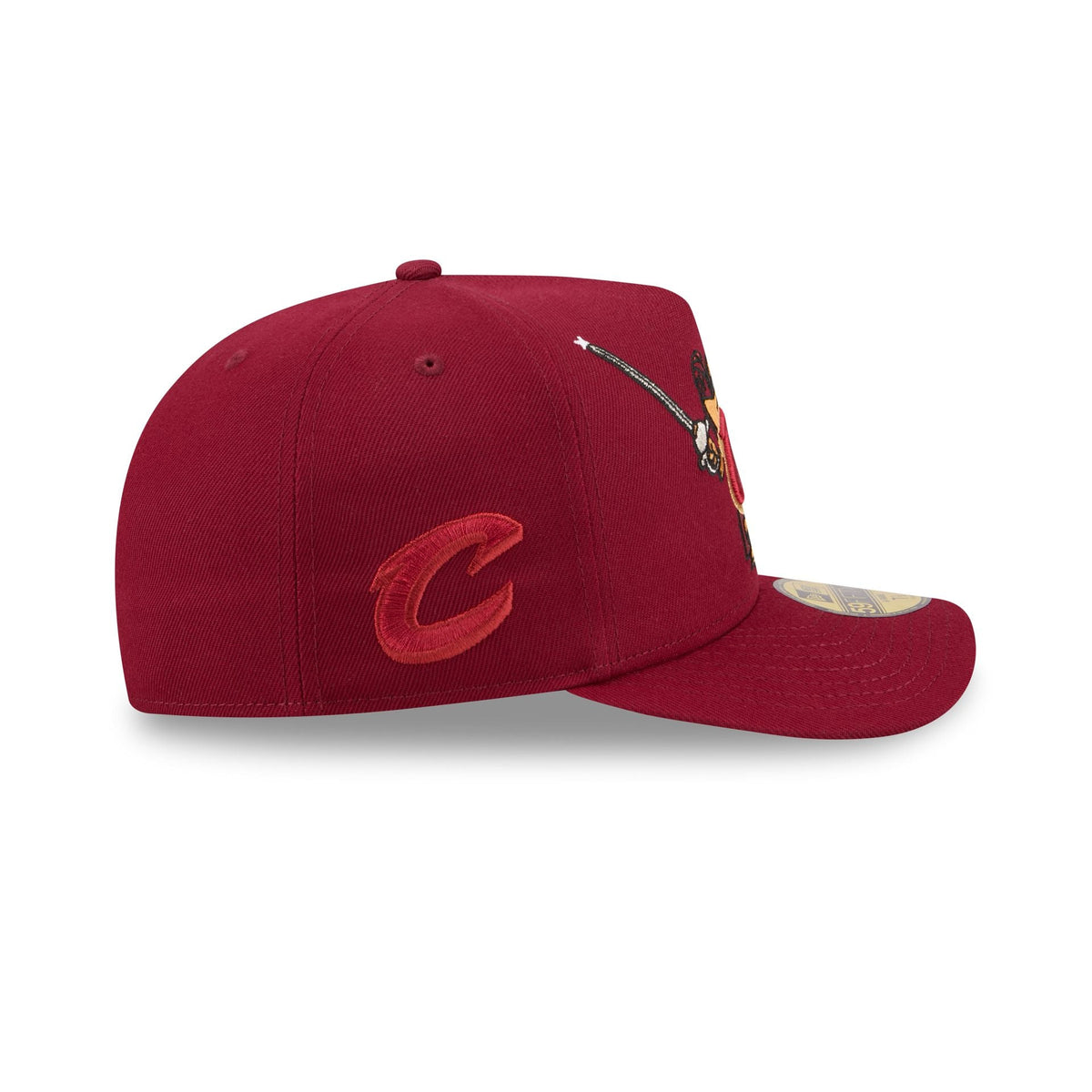 Cleveland Cavaliers Cartoon 59FIFTY A-Frame Fitted Hat