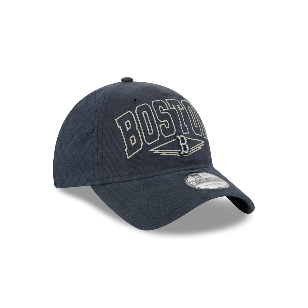 Boston Red Sox Quilted Wordmark 9TWENTY Adjustable Hat