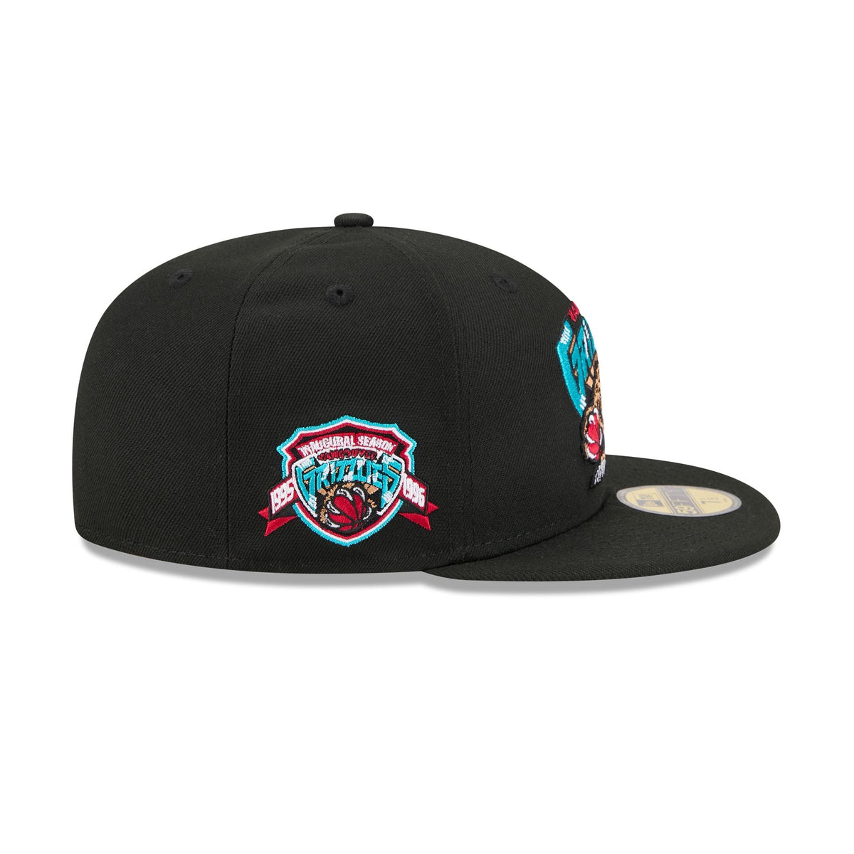 Vancouver Grizzlies 1995-2001 Hardwood Classics Sidepatch 59FIFTY Fitted Hat