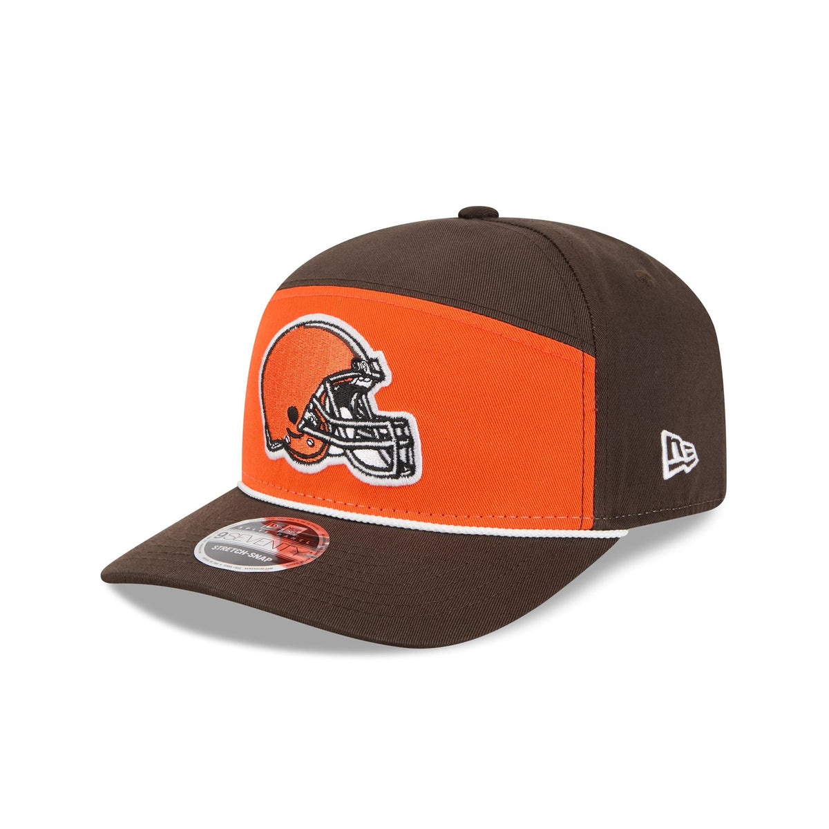 Cleveland Browns Split Panel 9SEVENTY Stretch-Snap Hat