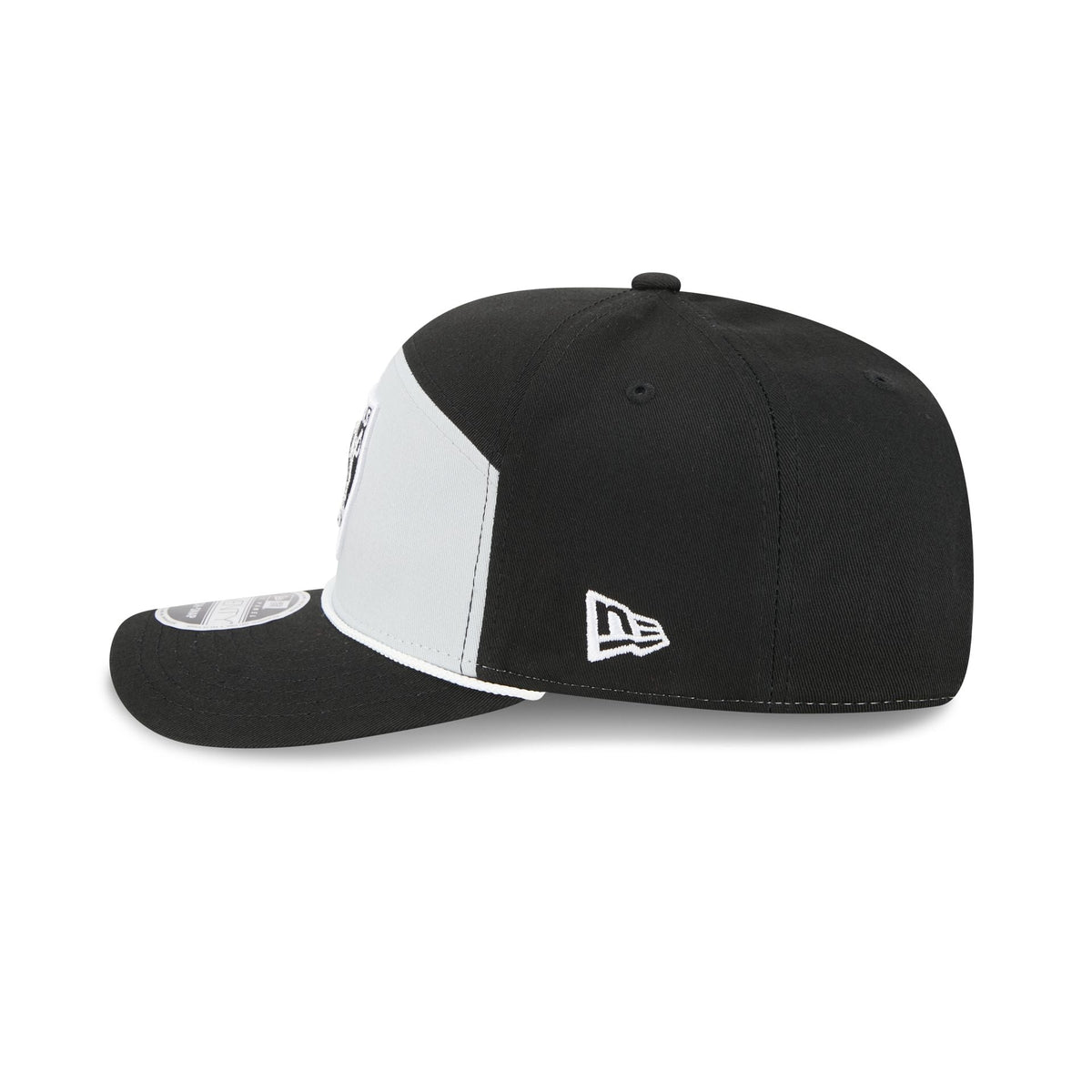 Las Vegas Raiders Split Panel 9SEVENTY Stretch-Snap Hat
