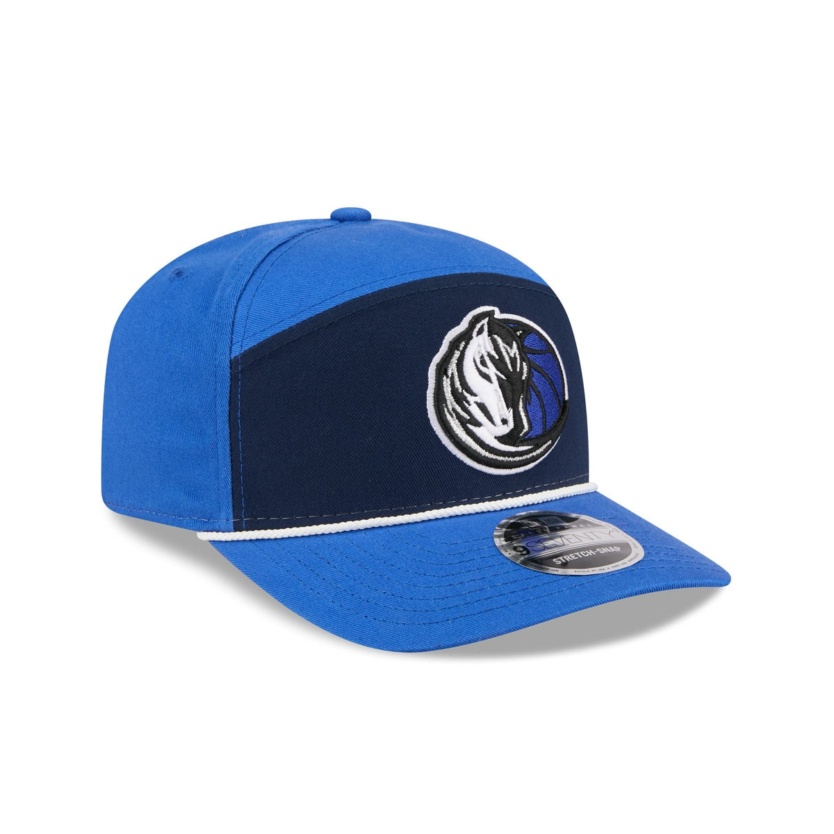 Dallas Mavericks Split Panel 9SEVENTY Stretch-Snap Hat