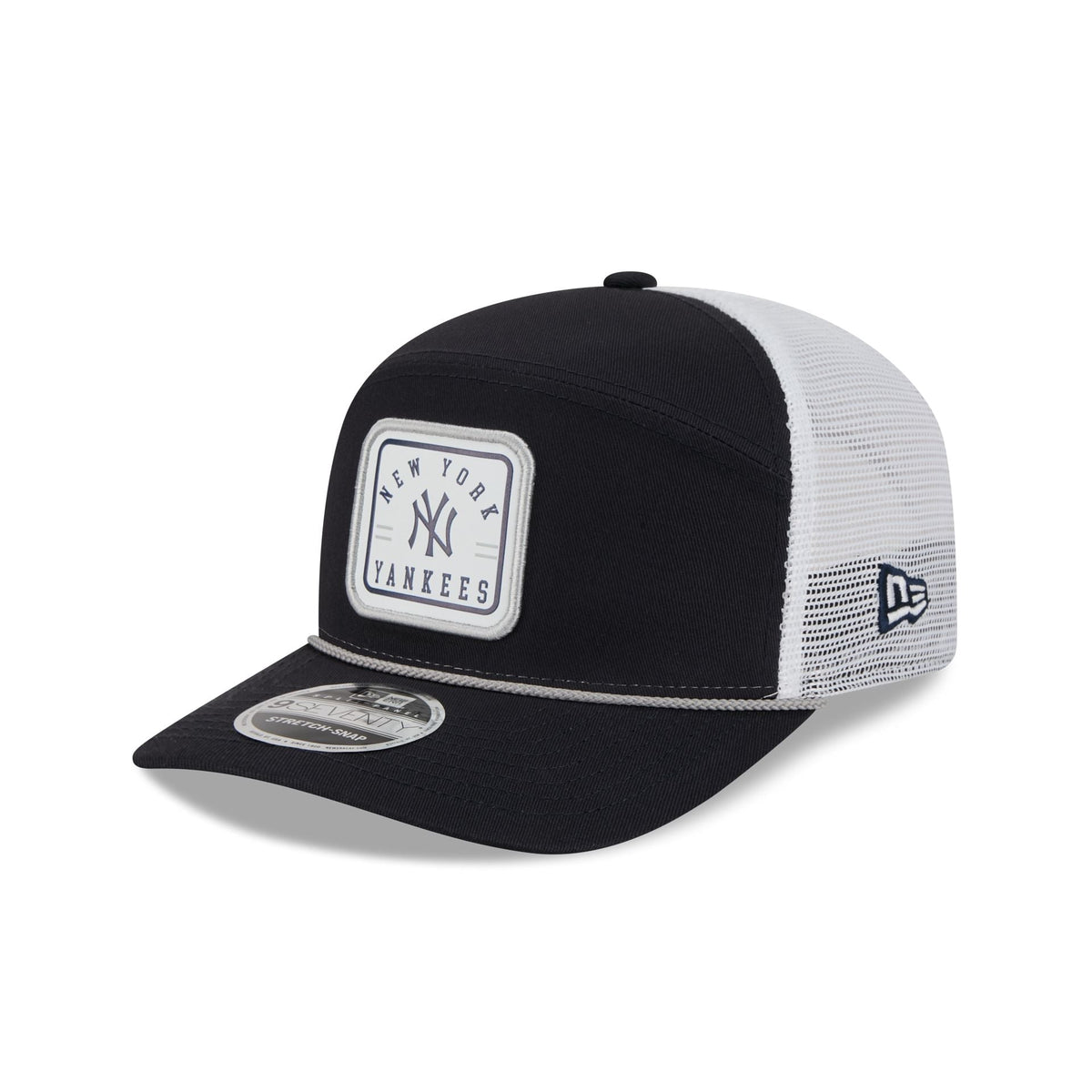 New York Yankees Square Patch Split Panel 9SEVENTY Trucker Hat
