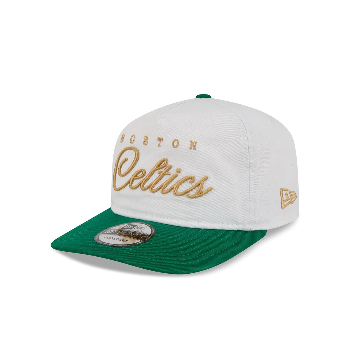Boston Celtics Gold Scripted 19TWENTY Adjustable Hat