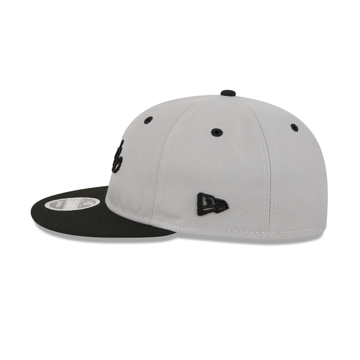 Brooklyn Nets Chainstitch Script Retro Crown 9FIFTY Snapback Hat