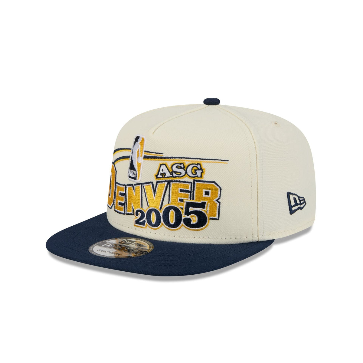 Denver Nuggets Hardwood Classics 2005 All-Star Game 9FIFTY A-Frame Snapback Hat