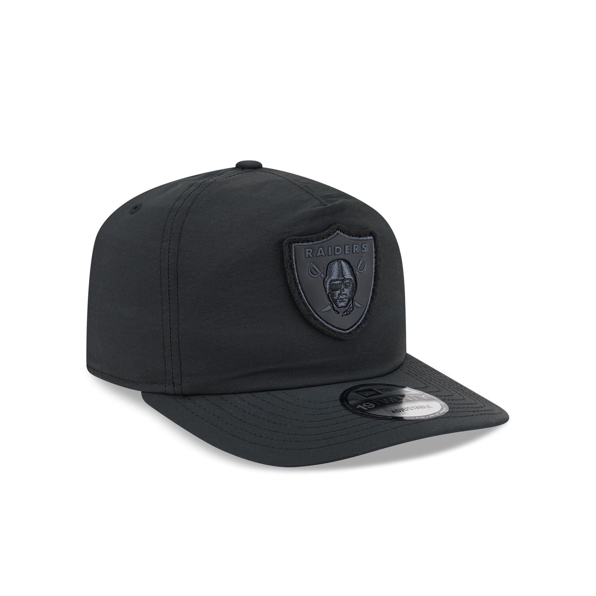 Alpha Industries x Las Vegas Raiders Black 19TWENTY Adjustable Hat