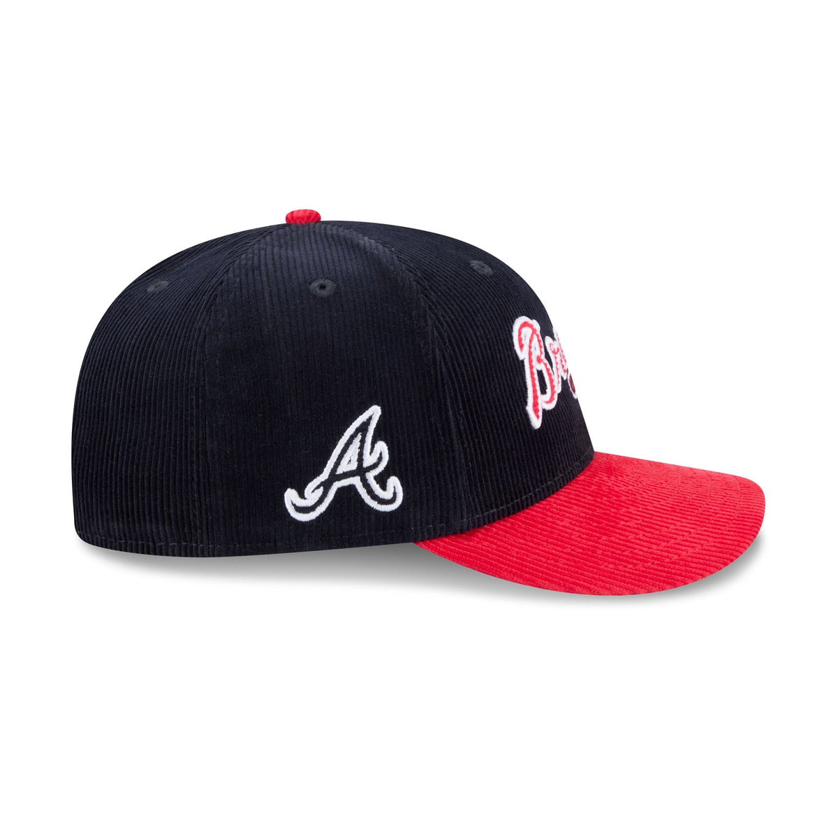 Atlanta Braves Two Tone Corduroy 9FIFTY Snapback Hat