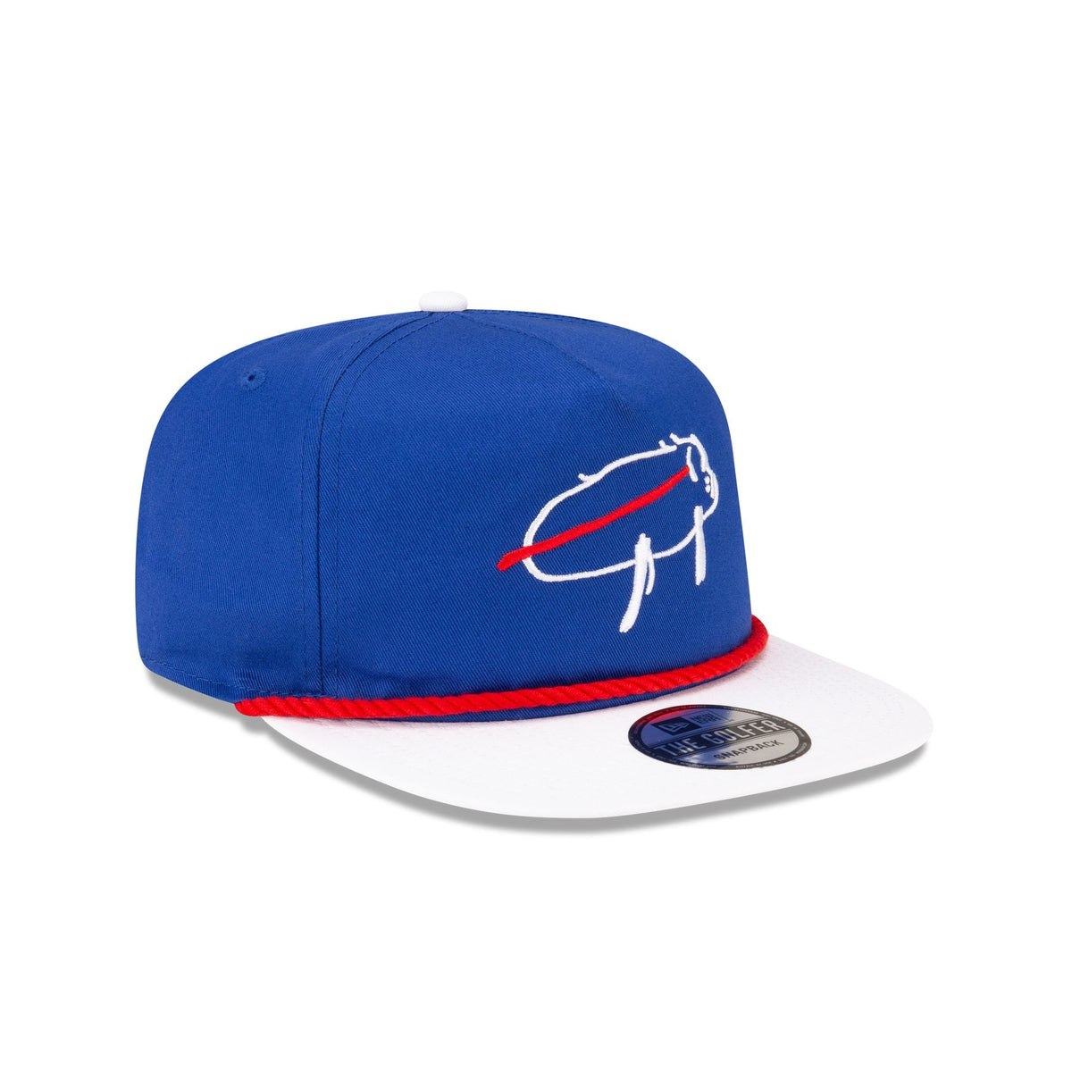 Buffalo Bills Billustration White Visor Golfer Hat