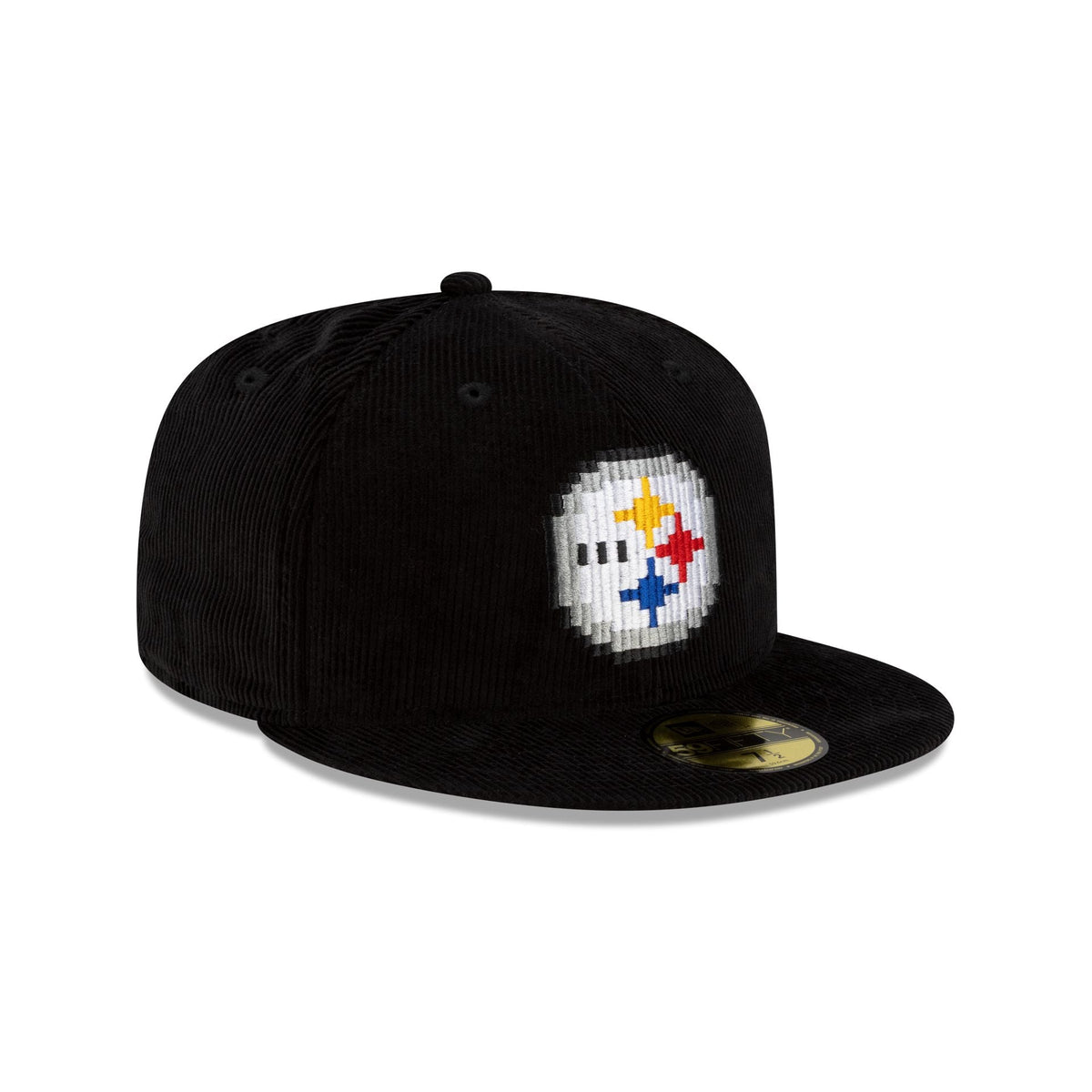 Just Caps NFL Pixelated Pittsburgh Steelers 59FIFTY Fitted Hat