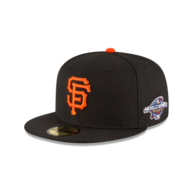 San Francisco Giants 2002 World Series Participation Wool 59FIFTY Fitted Hat