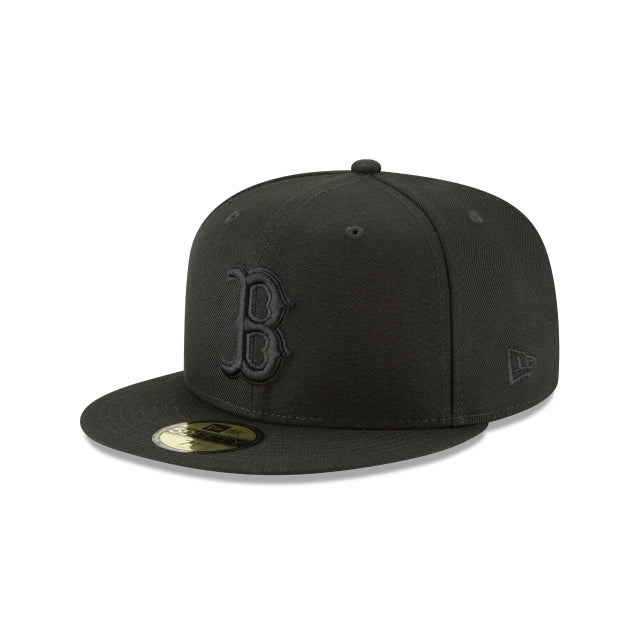 Boston Red Sox Blackout Basic 59FIFTY Fitted Hat