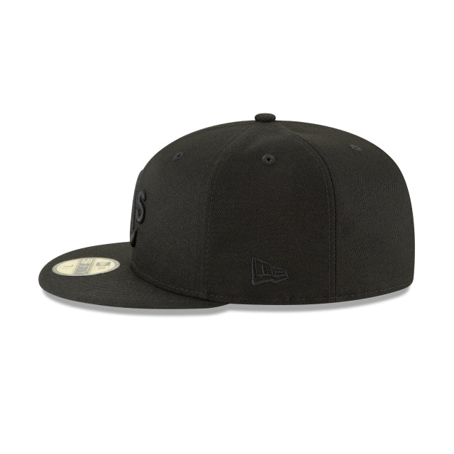 Athletics Blackout Basic 59FIFTY Fitted Hat