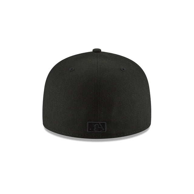Cleveland Guardians Blackout Basic 59FIFTY Fitted Hat